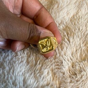 NWT Men’s Gold Fashion Ring Size 11